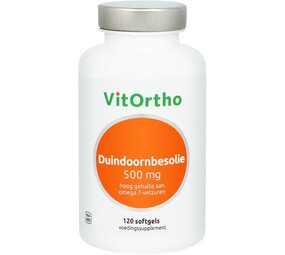 Vitortho Duindoornbesolie 500mg Vitortho Duindoornbesolie 500mg