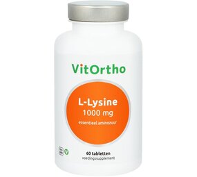 Vitortho L-lysine 1000 mg Vitortho L-lysine 1000 mg