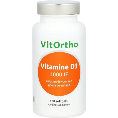 Vitortho Vitamine D3 1000IE Vitortho Vitamine D3 1000IE