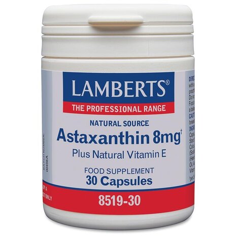 Lamberts Astaxanthine 8mg Lamberts Astaxanthine 8mg