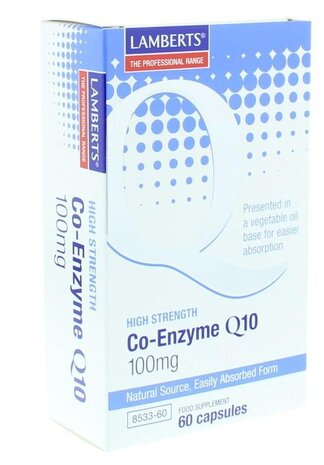 Lamberts Co enzym Q10 100mg Lamberts Co enzym Q10 100mg