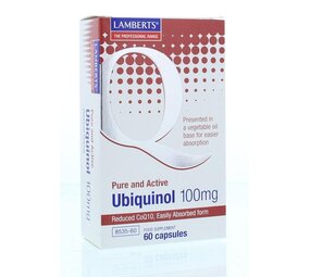 Lamberts Co enzym Q10 100mg (Ubiquinol) Lamberts Co enzym Q10 100mg (Ubiquinol)