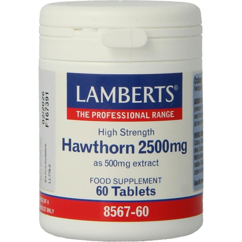 Lamberts Crataegus 2500mg (hawthorn) Lamberts Crataegus 2500mg (hawthorn)