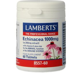Lamberts Echinacea 1000mg met zink en vitamine C Lamberts Echinacea 1000mg met zink en vitamine C