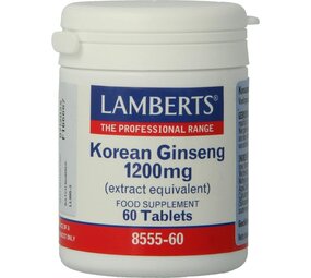 Lamberts Ginseng Koreaans 1200mg Lamberts Ginseng Koreaans 1200mg