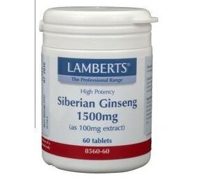Lamberts Ginseng Siberisch 1500mg Lamberts Ginseng Siberisch 1500mg