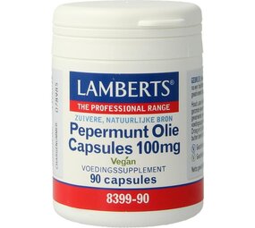 Lamberts Pepermuntolie 100mg Lamberts Pepermuntolie 100mg