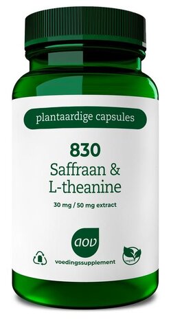 AOV 830 Saffraan & L theanine