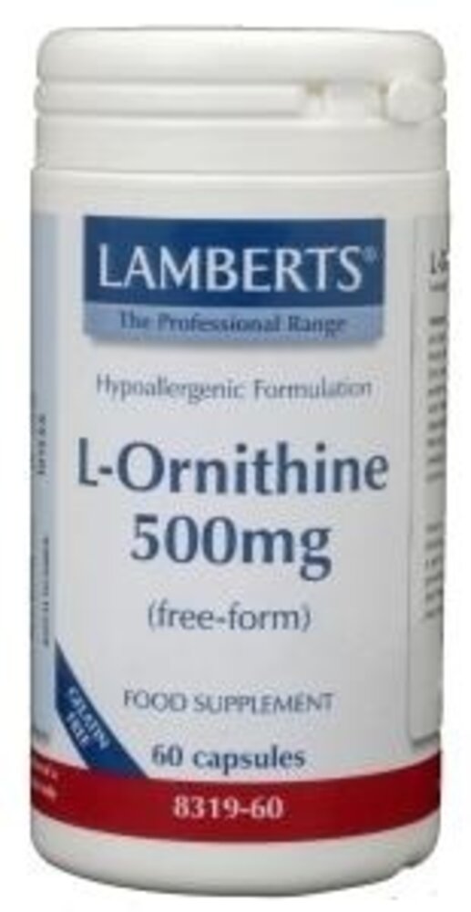 Lamberts L-Ornithine 500mg Lamberts L-Ornithine 500mg