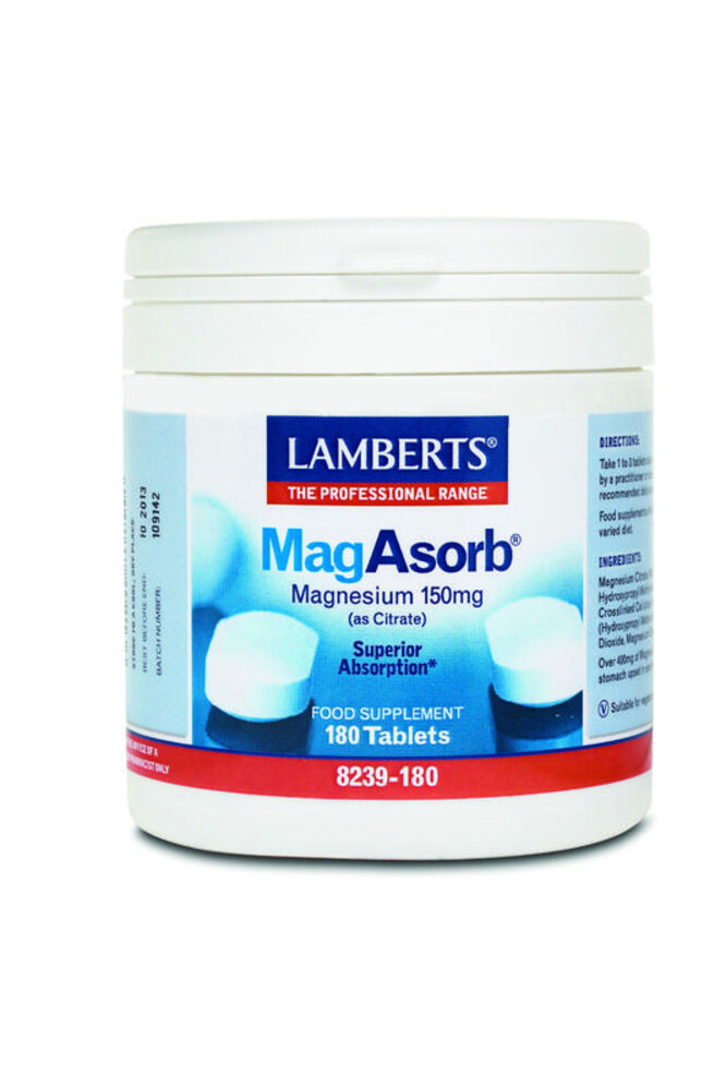 Lamberts MagAsorb (magnesium citraat) 150mg