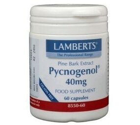 Lamberts Pijnboombast extract (Pycnogenol 40mg) Lamberts Pijnboombast extract (Pycnogenol 40mg)