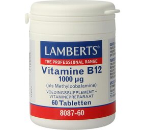 Lamberts Vitamine B12 methylcobalamine 1000mcg Lamberts Vitamine B12 methylcobalamine 1000mcg