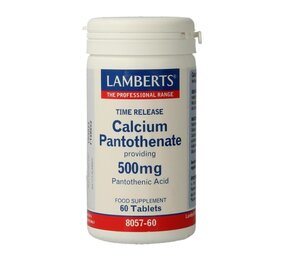 Lamberts Vitamine B5 (calcium pantothenaat) time release Lamberts Vitamine B5 (calcium pantothenaat) time release