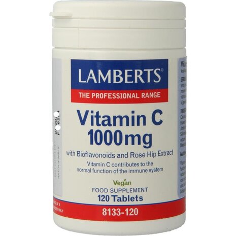 Lamberts Vitamine C 1000mg & bioflavonoiden Lamberts Vitamine C 1000mg & bioflavonoiden