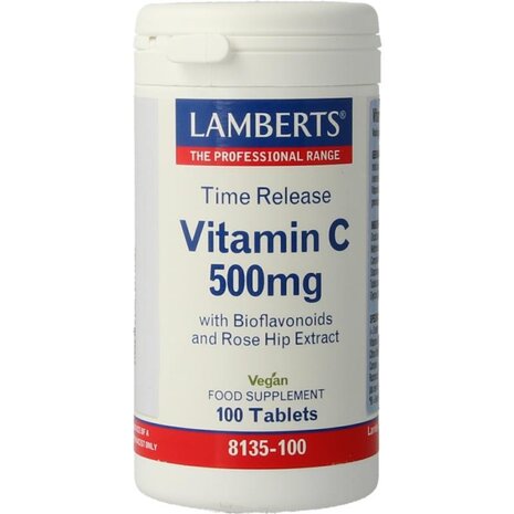 Lamberts Vitamine C 500 time released & bioflavonoiden Lamberts Vitamine C 500 time released & bioflavonoiden