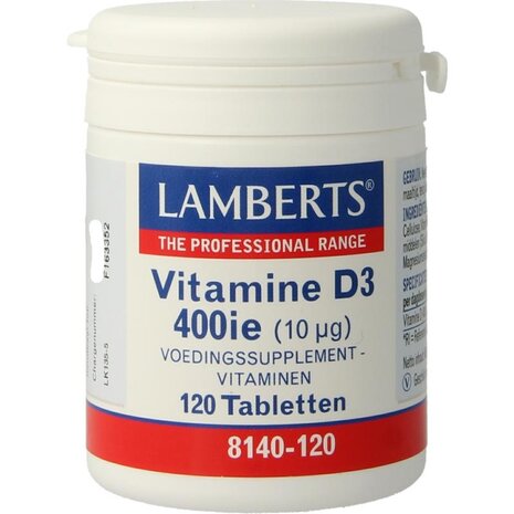 Lamberts Vitamine D3 400IE/10mcg Lamberts Vitamine D3 400IE/10mcg