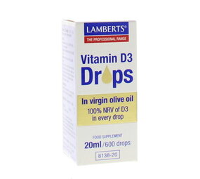 Lamberts Vitamine D3 druppels Lamberts Vitamine D3 druppels