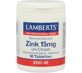 Lamberts Zink citraat 15mg Lamberts Zink citraat 15mg