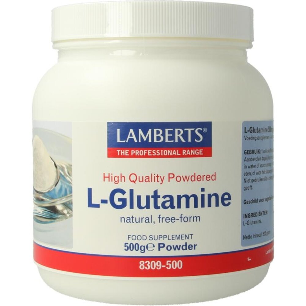 Lamberts L-Glutamine poeder Lamberts L-Glutamine poeder