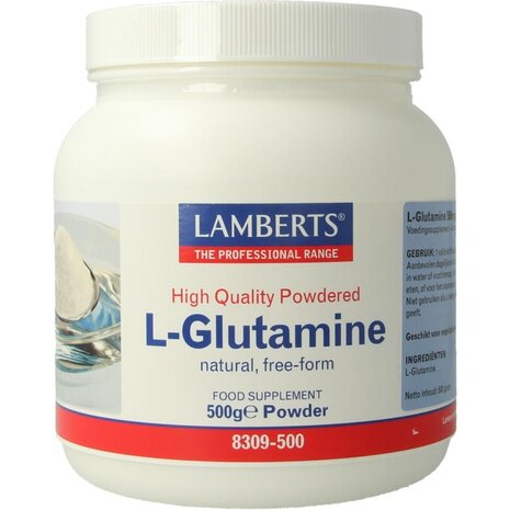 Lamberts L-Glutamine poeder Lamberts L-Glutamine poeder