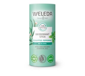Weleda Deodorant stick eucalyptus + peppermint 24U Weleda Deodorant stick eucalyptus + peppermint 24U