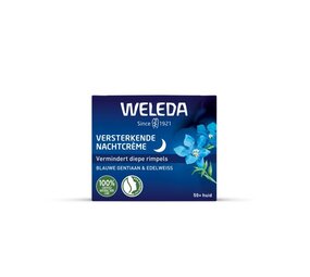 Weleda Blauwe gentiaan&edelweiss versterkende nachtcreme Weleda Blauwe gentiaan&edelweiss versterkende nachtcreme