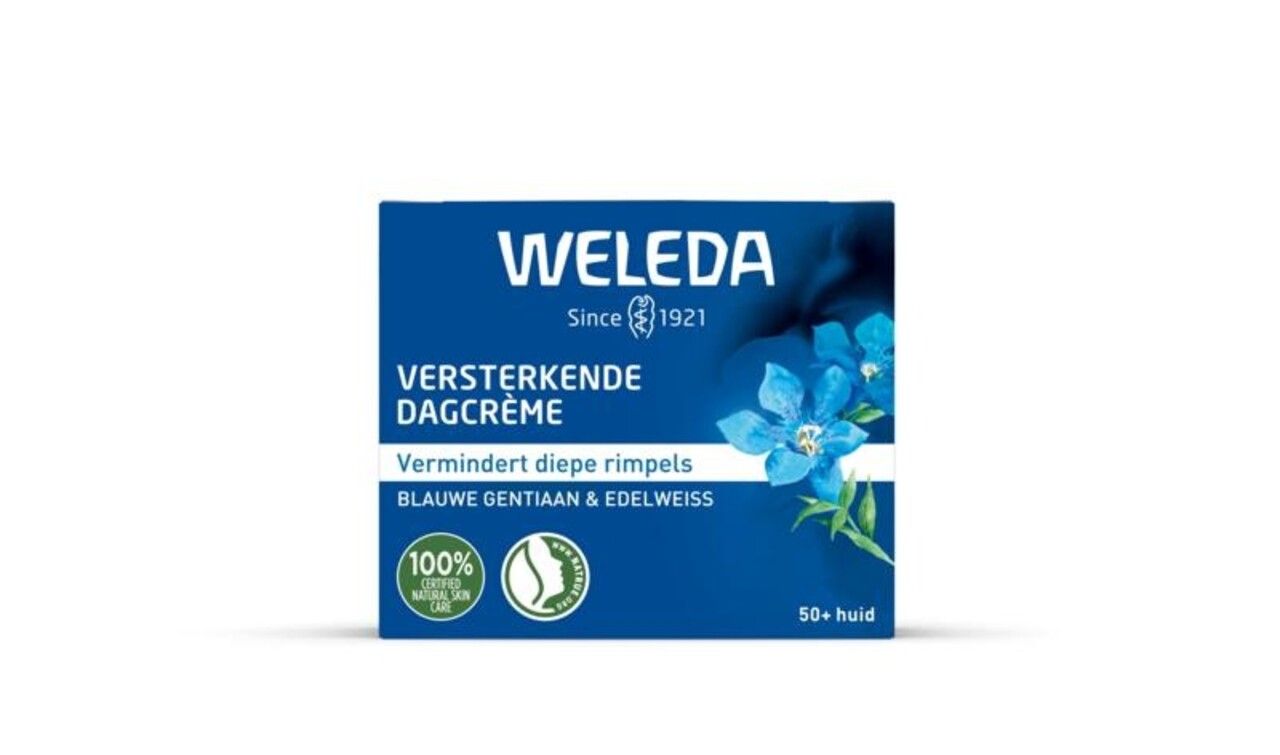 Weleda Blauwe gentiaan & edelweiss versterkende dagcreme Weleda Blauwe gentiaan & edelweiss versterkende dagcreme