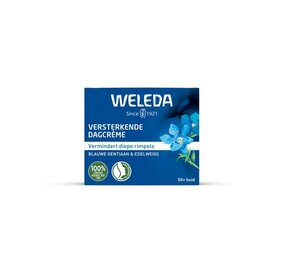 Weleda Blauwe gentiaan & edelweiss versterkende dagcreme Weleda Blauwe gentiaan & edelweiss versterkende dagcreme