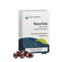 Springfield NourSea calanusolie omega 3 wax esters Springfield NourSea calanusolie omega 3 wax esters
