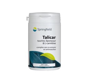 Springfield Talicar I carnitine/taurine/liponzuur Springfield Talicar I carnitine/taurine/liponzuur