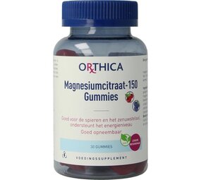 Orthica Magnesiumcitraat 150 gummies Orthica Magnesiumcitraat 150 gummies