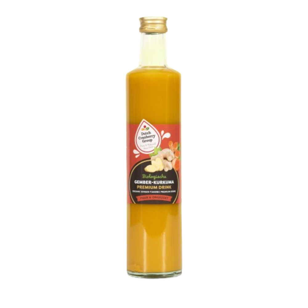 Dutch cranberrygroep Biologisch Gember Kurkuma Premium drink Dutch cranberrygroep Biologisch Gember Kurkuma Premium drink