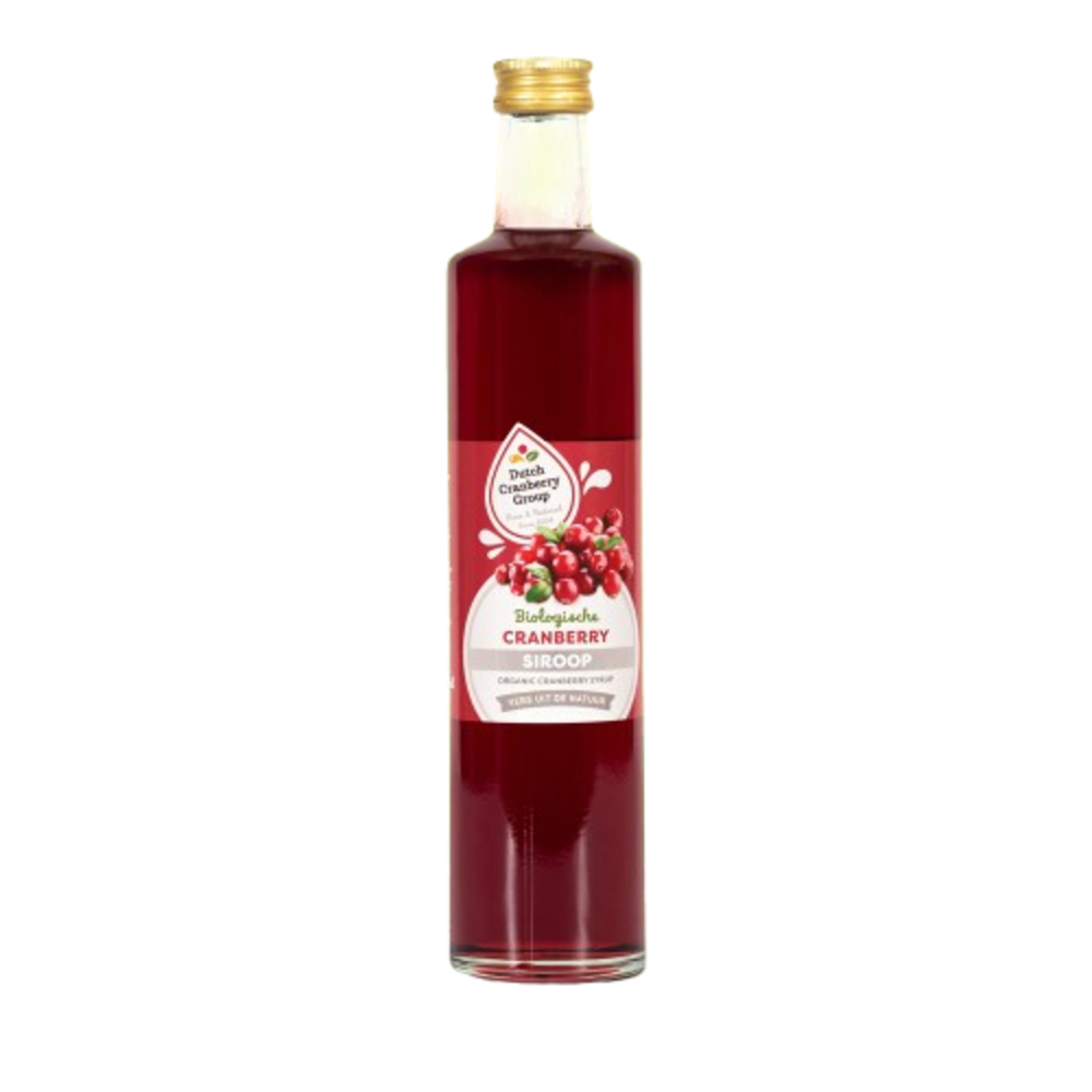 Dutch cranberrygroep Biologisch Cranberry siroop Dutch cranberrygroep Biologisch Cranberry siroop