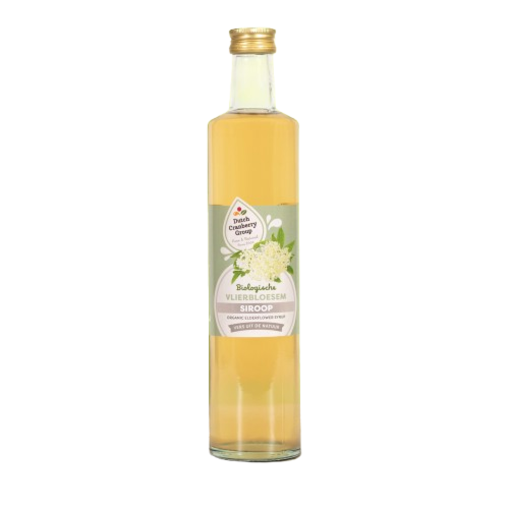 Dutch cranberrygroep Biologisch Vlierbloesem siroop