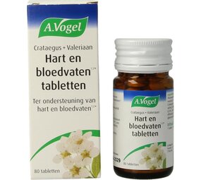 A Vogel Crataegus + valeriaan tabletten A Vogel Crataegus + valeriaan tabletten