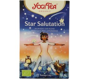Yogi Tea Star salutation Yogi Tea Star salutation