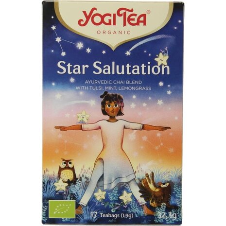 Yogi Tea Star salutation Yogi Tea Star salutation