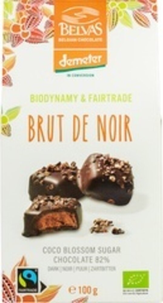 Belvas Chocoladebonbons brut de noir Belvas Chocoladebonbons brut de noir