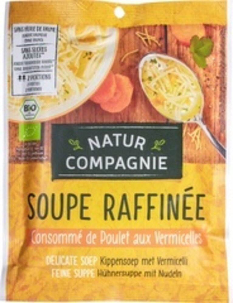 Natur Compagnie Kippensoep met vermicelli bio Natur Compagnie Kippensoep met vermicelli bio