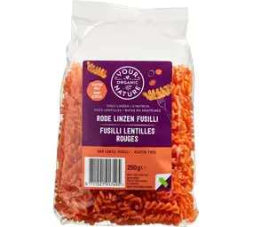 Your Organic Nature Rode linzen fusilli