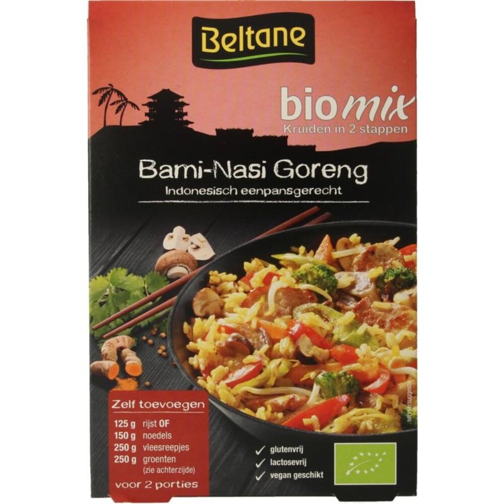 Beltane Bami & nasi goreng kruiden Beltane Bami & nasi goreng kruiden