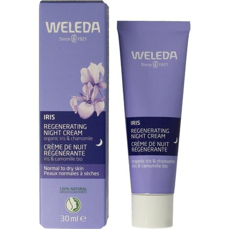 Weleda Iris regenererende nachtcreme Weleda Iris regenererende nachtcreme