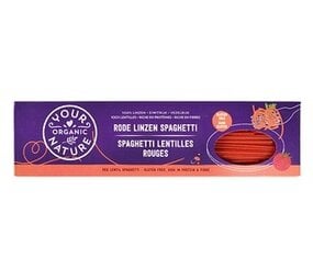 Your Organic Nature Rode linzen spaghetti