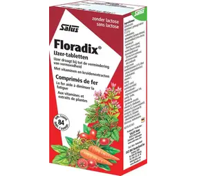 Salus Floradix ijzer tabletten Salus Floradix ijzer tabletten