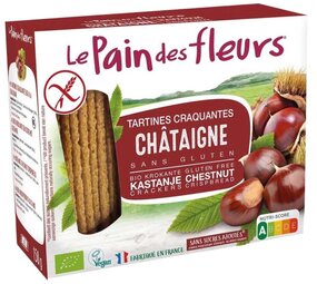Pain Des Fleurs Tamme kastanje crackers Pain Des Fleurs Tamme kastanje crackers