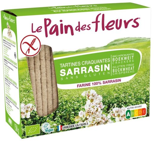 Pain Des Fleurs Boekweit crackers Pain Des Fleurs Boekweit crackers