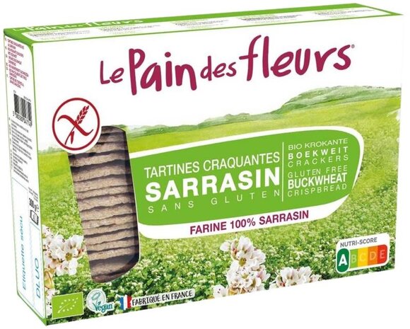 Pain Des Fleurs Boekweit crackers Pain Des Fleurs Boekweit crackers