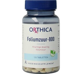 Orthica Foliumzuur 800 Orthica Foliumzuur 800