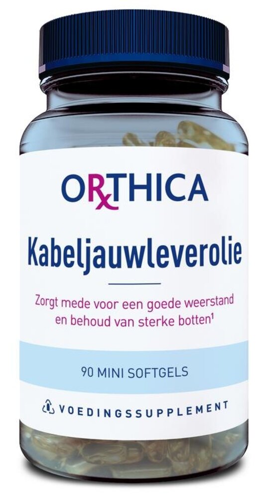 Orthica Kabeljauwleverolie Orthica Kabeljauwleverolie