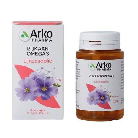 Arkocaps Lijnzaadolie Arkocaps Lijnzaadolie